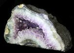 Dark Amethyst Geode From Brazil - lbs #34446-2